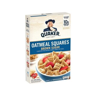 Quaker Oatmeal Squares - Brown Sugar - 12 x 411g