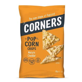 Corners Pop Corn Crisp Mature Cheddar - 8 x 85g