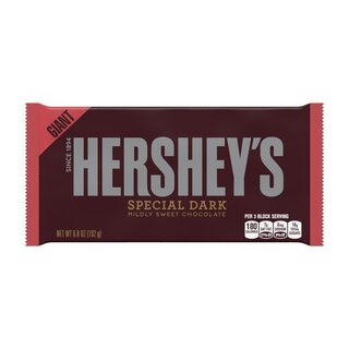 Hersheys Giant Dark Chocolate - 1 x 184g