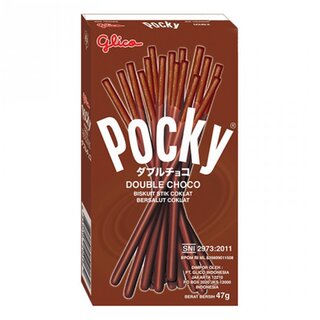 Pocky - Double Chocolate - 10 x 40g