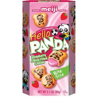 Meiji Hello Panda Strawberry - 1 x 60g
