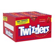 Twizzlers Strawberry 180 Twists - 1 x 1,63kg