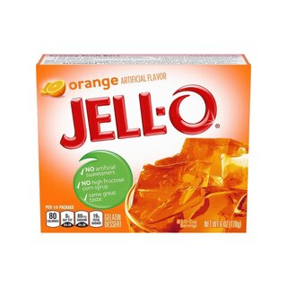 Jell-O - Orange Gelatin Dessert - 1 x 170 g