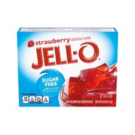 Jell-O - Sugar Free Strawberry Gelatin Dessert - 1 x 17 g