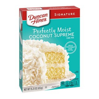 Duncan Hines - Perfectly Moist Coconut Supreme - 1 x 432g