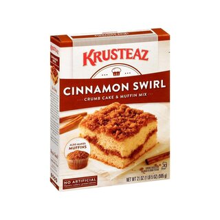 Krusteaz - Cinnamon Swirl Crumb Cake & Muffin Mix - 12 x 595g