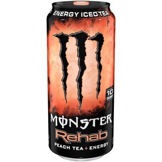 Monster USA - Rehab - Raspberry Tea + Energy - 1 x 458 ml