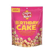 Crunch n Munch Birthday Cake Popcorn Clusters  - 1 x 156g