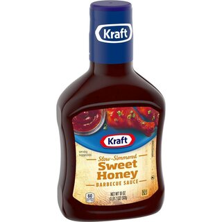 Kraft Sweet Honey Barbecue Sauce - 12 x 510g