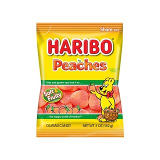 Haribo - Peaches Soft & Fruity - 142g