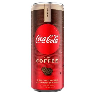 Coca-Cola - plus Coffee & Vanilla - 3 x 250 ml