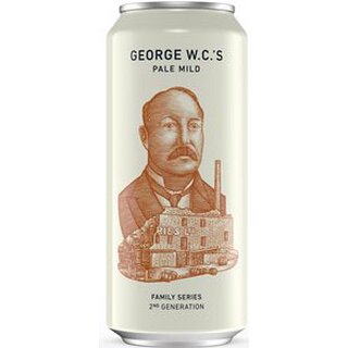 Moosehead - George W.C.S Pale Mild  3,5% Alc. - 473 ml