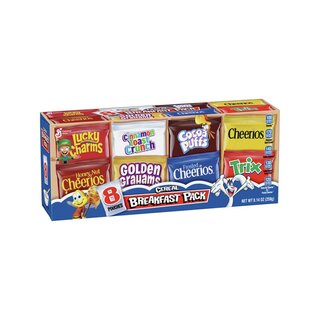 Cereals Breakfast Pack 8 Pouches - 1 x 259g