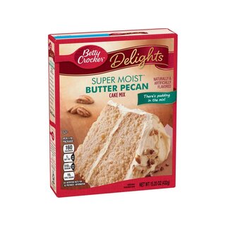 Betty Crocker - Super Moist - Butter Pecan Cake Mix - 1 x 432g