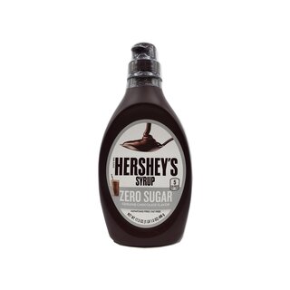 Hersheys Genuine Chocolate Syrup Zero Sugar - 1 x 496g