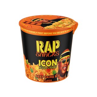 Rap Snacks Beef Prime Rib Ramen Cup - 1 x 64g