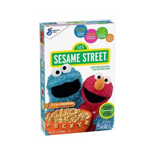 123 Sesame Street Cinnamon - 1 x 340g