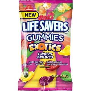 Lifesavers Gummies Exotics - 1 x 198g