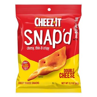Cheez IT - Snapd Double Cheese - 6 x 62g