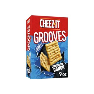 Cheez-It Grooves Cheese Cracker Zesty Cheddar Ranch - 255g
