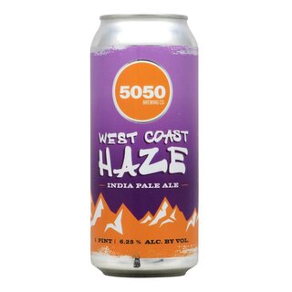 5050 Brewing Co. - West Coast Haze - IPA 6,25 % - 24 x 473ml