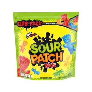 Sour Patch Kids Soft & Chewy Candy - 1 x 1,58kg