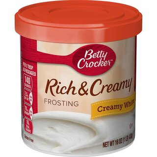 Betty Crocker - Rich & Creamy - Creamy White - 1 x 453 g