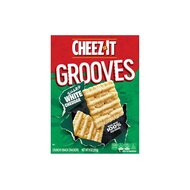 Cheez IT Grooves Cheese Cracker Sharp White Cheddar - 1 x...