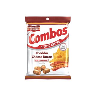 Combos Stuffed Snacks - Cheese Bacon - 12 x 178,6g