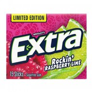 Wrigleys Extra - Rockin Raspberry Lime - 1 x 15 Stück
