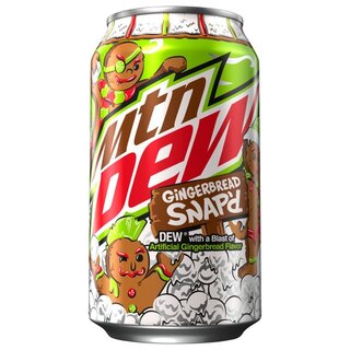 Mountain Dew - Limited Edition Gingerbread Snapd - 3 x 355ml