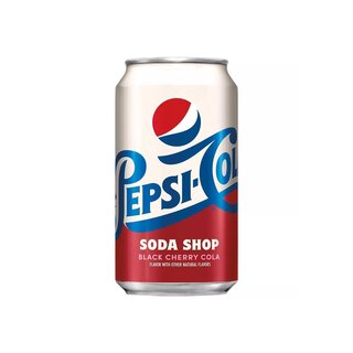 Pepsi - Soda Shop Black Cherry Soda - 1 x 355 ml