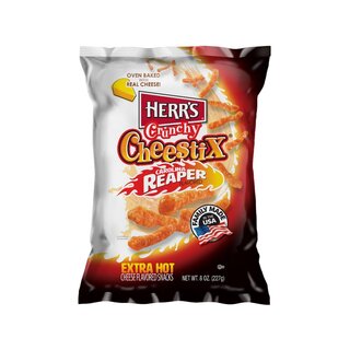 Herrs - Crunchy Cheestix Carolina Reaper - 1 x 255,2g