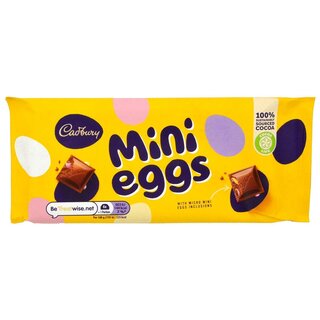 Cadbury Mini Eggs Chocolate Bar - 20 x 10g
