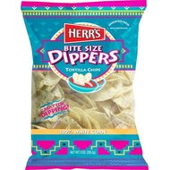 Herrs - Bite Size Dippers Tortilla Chips - 1 x 340g