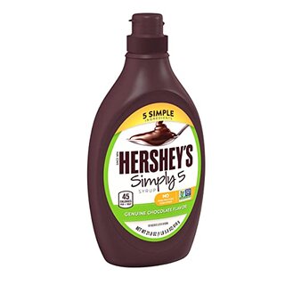 Hersheys Simply 5 Syrup Chocolate - 1 x 618g