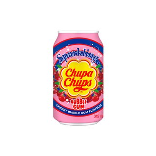 Chupa Chups - Sparkling Cherry Bubble Gum - 345 ml