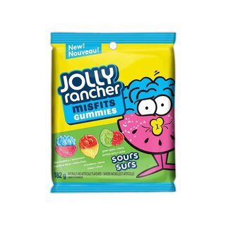 Jolly Rancher Misfits Gummies Sours - 182g