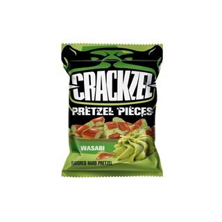 Crackzel Pretzel Pieces Wasabi - 85g
