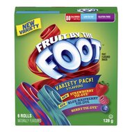 Fruit by the Foot Variety Pack 6 rolls - 128g