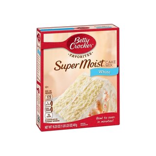 Betty Crocker - Super Moist - White Cake Mix - 1 x 461 g