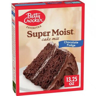 Betty Crocker - Super Moist - Chocolate Fudge Cake Mix - 1 x 432 g