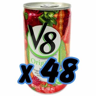 V8 - Vegetable Juice - 48 x 163 ml