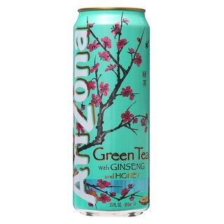 Arizona - Green Tea with Ginseng and Honey - 24 x 680 ml