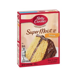 Betty Crocker - Super Moist - Butter Recipe Yellow Cake Mix - 1 x 432 g