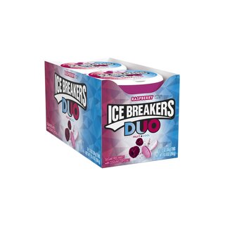 Ice Breakers Duo Fruit + Cool Raspberry - 1 x 36g