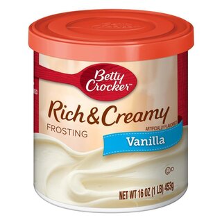 Betty Crocker - Rich & Creamy - Vanilla Frosting - 1 x 453 g