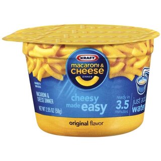 Kraft - Macaroni and Cheese Original Flavor Cup - 1 x 58 g