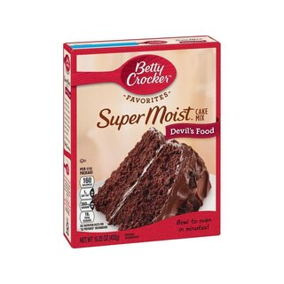 Betty Crocker - Super Moist - Devils Food Cake Mix - 1 x 432 g