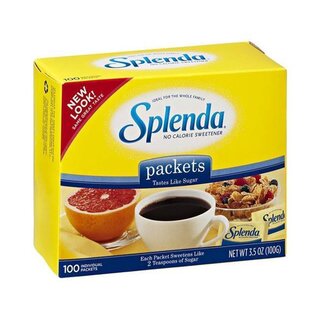 Splenda - No Calorie 100 Sweetener Packets - 1 x 100 g
